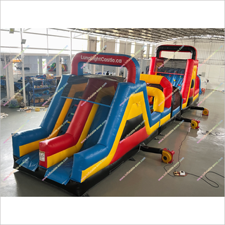 Inflatable Assault Course Indoor Jumping Castle Play Centre Near Me Adult Inflatable Obstacle Course Hire