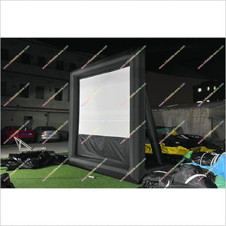 Inflatable Outdoor Projector Screen Movie Theater Party Rent Inflatable Movie Screen For Day And Night