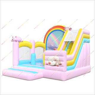 Inflatable Pig Bouncy Castle And Slide Inflatable Play Zone Bounce House Combo Rentals Near Me