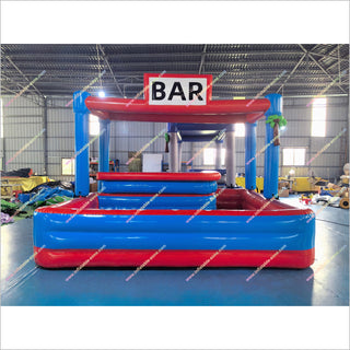 Compact Inflatable Pool Bar Near Me Tent And Table Bounce House Inflatable Swimming Pool With Bar