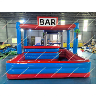 Compact Inflatable Pool Bar Near Me Tent And Table Bounce House Inflatable Swimming Pool With Bar