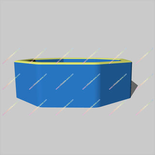 Outdoor Above Ground Swimming Pool Inflatable Water Play Structures Inflatable Pool Fun Go For Backyard Garden