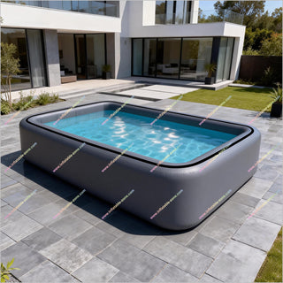 Rectangular Inflatable Swimming Pool Best Pool Bar Inflatable Pool Go Blow Up Above Ground Pool