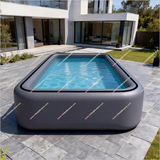 Rectangular Inflatable Swimming Pool Best Pool Bar Inflatable Pool Fun Go Blow Up Above Ground Pool