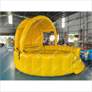 Water Play Activity Inflatable Pool With Fridge Beach Tent Canopy Inflatable Floating Bar For Pool