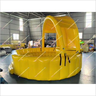 Water Play Activity Inflatable Pool With Fridge Beach Tent Canopy Inflatable Floating Bar For Pool