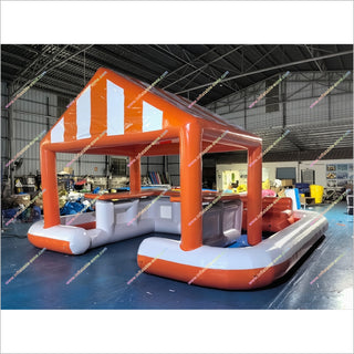 Inflatable Pool With Seats And Bar Backyard Party Tent Rental Large Swimming Pool For Adults