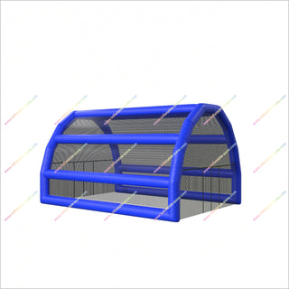 Inflatable Hitting Tunnel Professional Batting Cage Inflatable Baseball Net Portable Batting Cage For Backyard