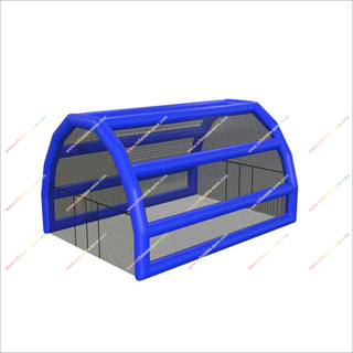 Inflatable Hitting Tunnel Professional Batting Cage Inflatable Baseball Net Portable Batting Cage For Backyard