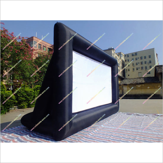 Inflatable Projector Movie Screen Open Air Backyard Movie Party Inflat