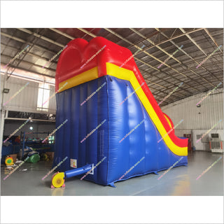 Best Home Playground Inflatable Rainbow Slide Bouncy Castle Big Slide Inflatable Backyard Pool Arch Slide