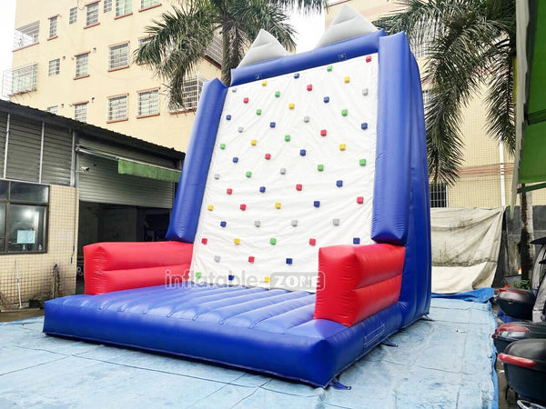 Large Inflatable Sport Climb Wall Mattress Outdoor Playground Equipment Toys Kids Inflatable Rock Climbing Game