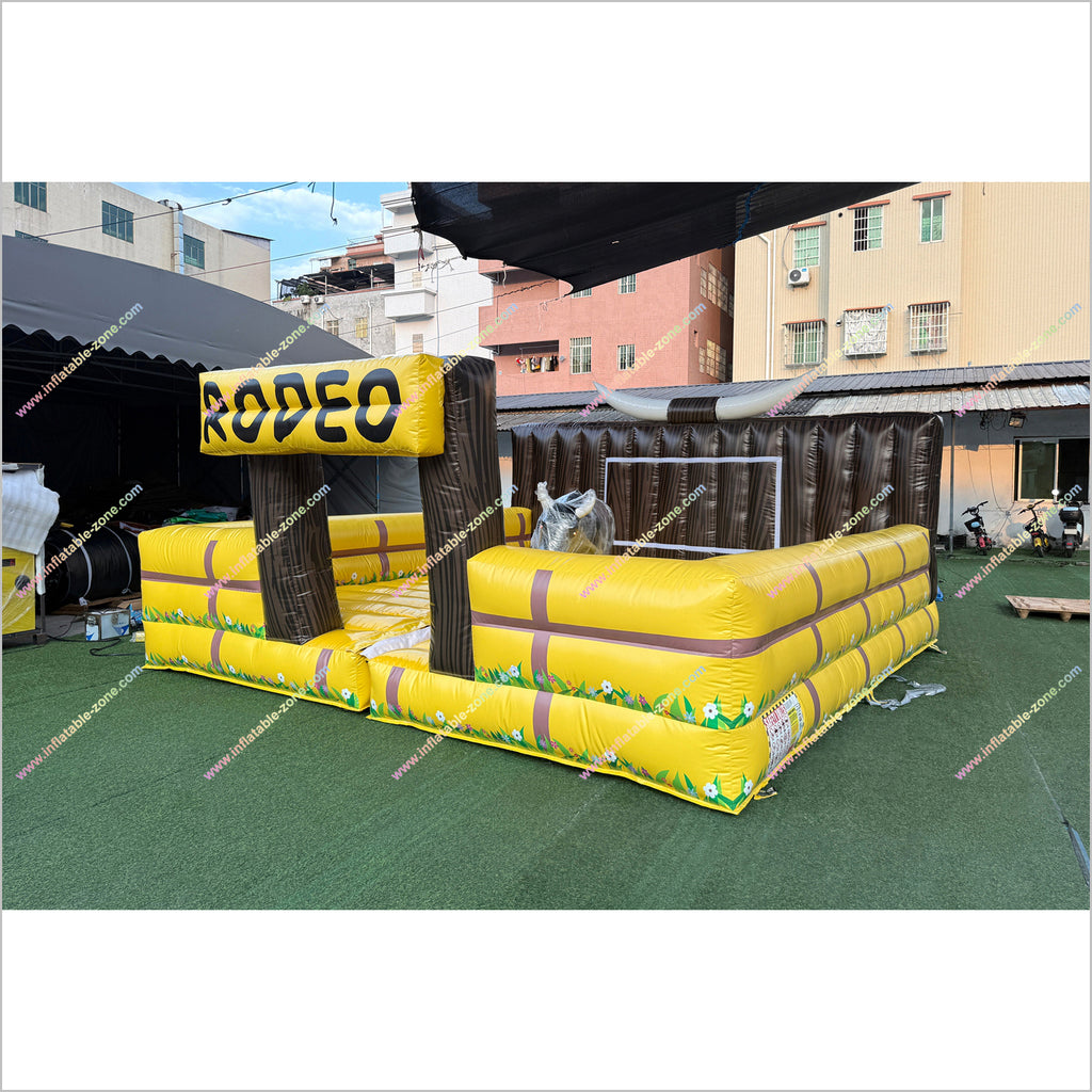 Inflatable Rodeo Mechanical Bull Near Me Bull Riding Bounce House Chea
