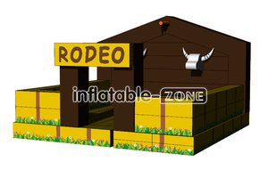 Inflatable-Zone Design Inflatable Rodeo Mechanical Bull Sports Game Inflatable Bucking Bull Hire