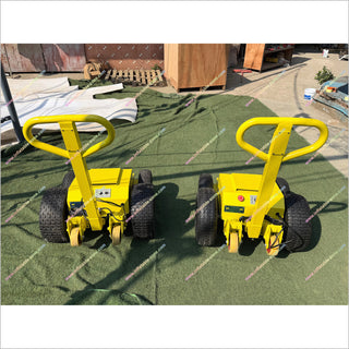 Inflatable Rolling Machine Double Wheels Easy Roller Bouncy Castle Inflatable Product Packaging Machine With Handle