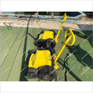 Inflatable Rolling Machine Double Wheels Easy Roller Bouncy Castle Inflatable Product Packaging Machine With Handle