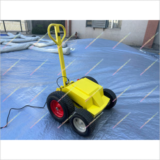 Inflatable Rolling Machine Double Wheels Easy Roller Bouncy Castle Inflatable Product Packaging Machine With Handle