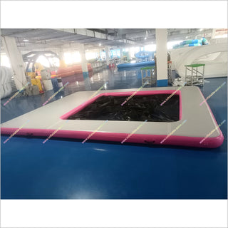Jelly Fish Pool Float Inflatable Yacht Pool Best Inflatable Dock Water Floating Platform Inflatable Sea Pool With Net