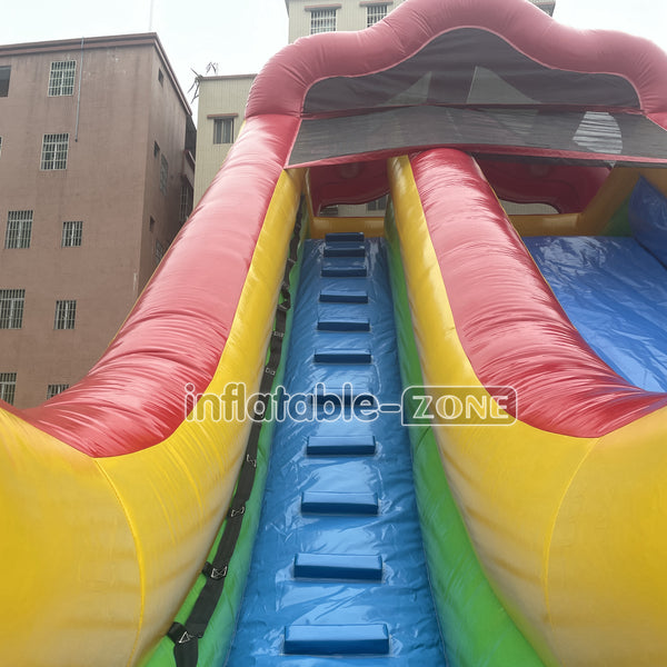 Inflatable Slip N Slide Inflatable Water Slide Large Outdoor Waterslide For Above Ground Pool