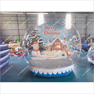 Festive Inflatable Snow Globe Hire Near Me Christmas Inside Personalized Snow Globe With Picture