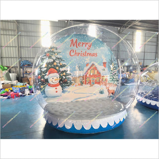 Festive Inflatable Snow Globe Hire Near Me Christmas Inside Personalized Snow Globe With Picture