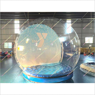 Holiday Snow Globe Photo Booth Hire Near Me Clear Commercial Advertisement Inflatable Snow Globes For Christmas