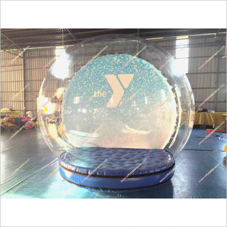 Holiday Snow Globe Photo Booth Hire Near Me Clear Commercial Advertisement Inflatable Snow Globes For Christmas