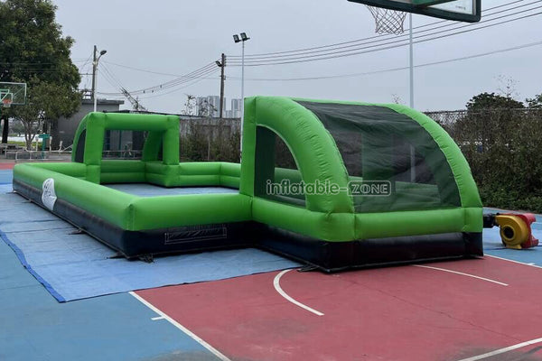 Giant Inflatable Soap Football Pitch Playground Soccer Field For Outdoor Sport And Play