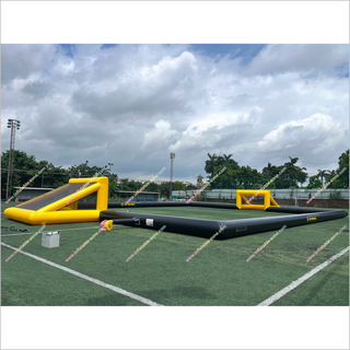 Outdoor Sports Center Football Pitch Games Inflatable Soccer Field Rental Nearby Soap Football Arena