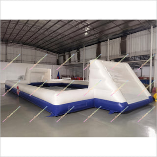 Inflatable Soccer Field Water Soap Football Playground Sports Arena Events Inflatable Football Pitch Hire Near Me