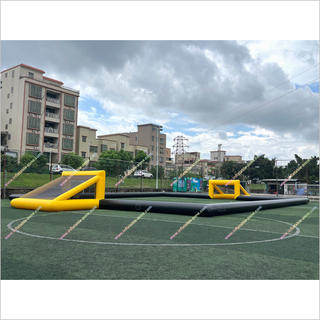 Outdoor Sports Center Football Pitch Games Inflatable Soccer Field Rental Nearby Soap Football Arena