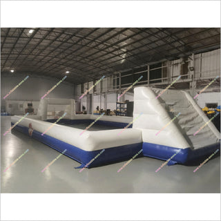 Inflatable Soccer Field Water Soap Football Playground Sports Arena Events Inflatable Football Pitch Hire Near Me