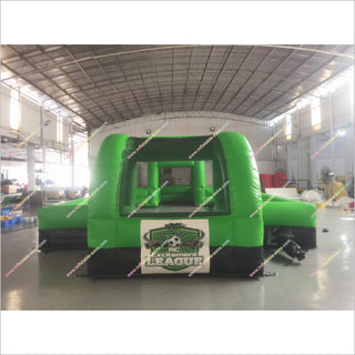 Indoor Football Court Arena Sports Inflatable Fun Zone Soap Playground Inflatable Soccer Field Hire