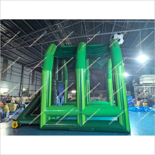 Inflatable Soccer Goal Bounce House Arena Football Field Goal Inflatable Interactive Penalty Shootout Game