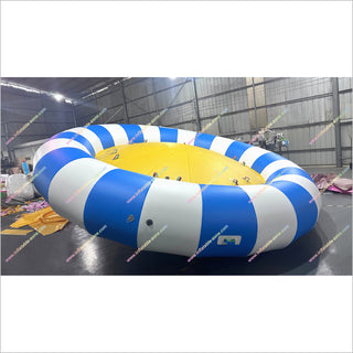 Crazy Inflatable Water Gyro Spinner Water Sports Inflatable Towable Ufo Twister Spinning Tube For Boat