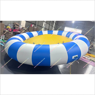 Crazy Inflatable Water Gyro Spinner Water Sports Inflatable Towable Ufo Twister Spinning Tube For Boat
