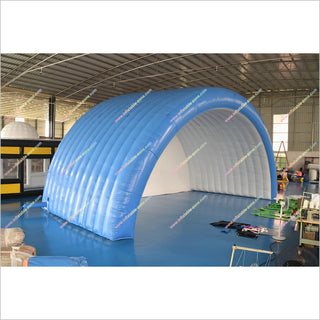 Advertising Exhibition Inflatable Stage Tent Portable Stage Cover Commercial Event Tent Inflatable Sports Tunnel Rental