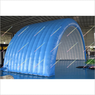Advertising Exhibition Inflatable Stage Tent Portable Stage Cover Commercial Event Tent Inflatable Sports Tunnel Rental
