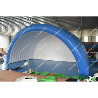 Advertising Exhibition Inflatable Stage Tent Portable Stage Cover Commercial Event Tent Inflatable Sports Tunnel Rental