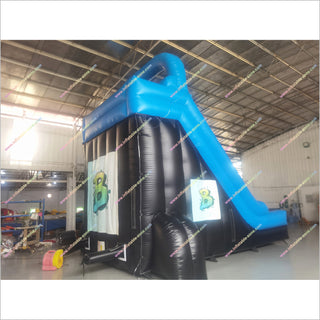 Inflatable Swimming Pool Slide Moonwalk Bouncy House Fun Backyard Games Inflatable Pool Slide For Inground Pool