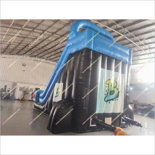 Inflatable Swimming Pool Slide Moonwalk Bouncy House Fun Backyard Games Inflatable Pool Slide For Inground Pool