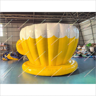 Inflatable Tea Cup Pools Backyard Garden Party Decorations Water Fun Play Teacup Inflatable Pool For Sale