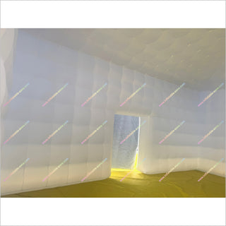Inflatable Tent Nightclub Camping Tent Cube Silver Advertising Inflatable Event Tents For Sale