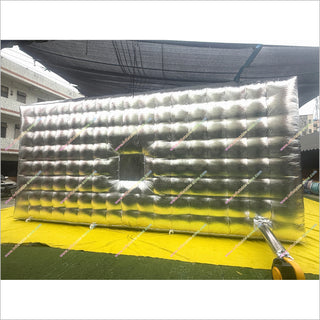Inflatable Tent Nightclub Camping Tent Cube Silver Advertising Inflatable Event Tents For Sale