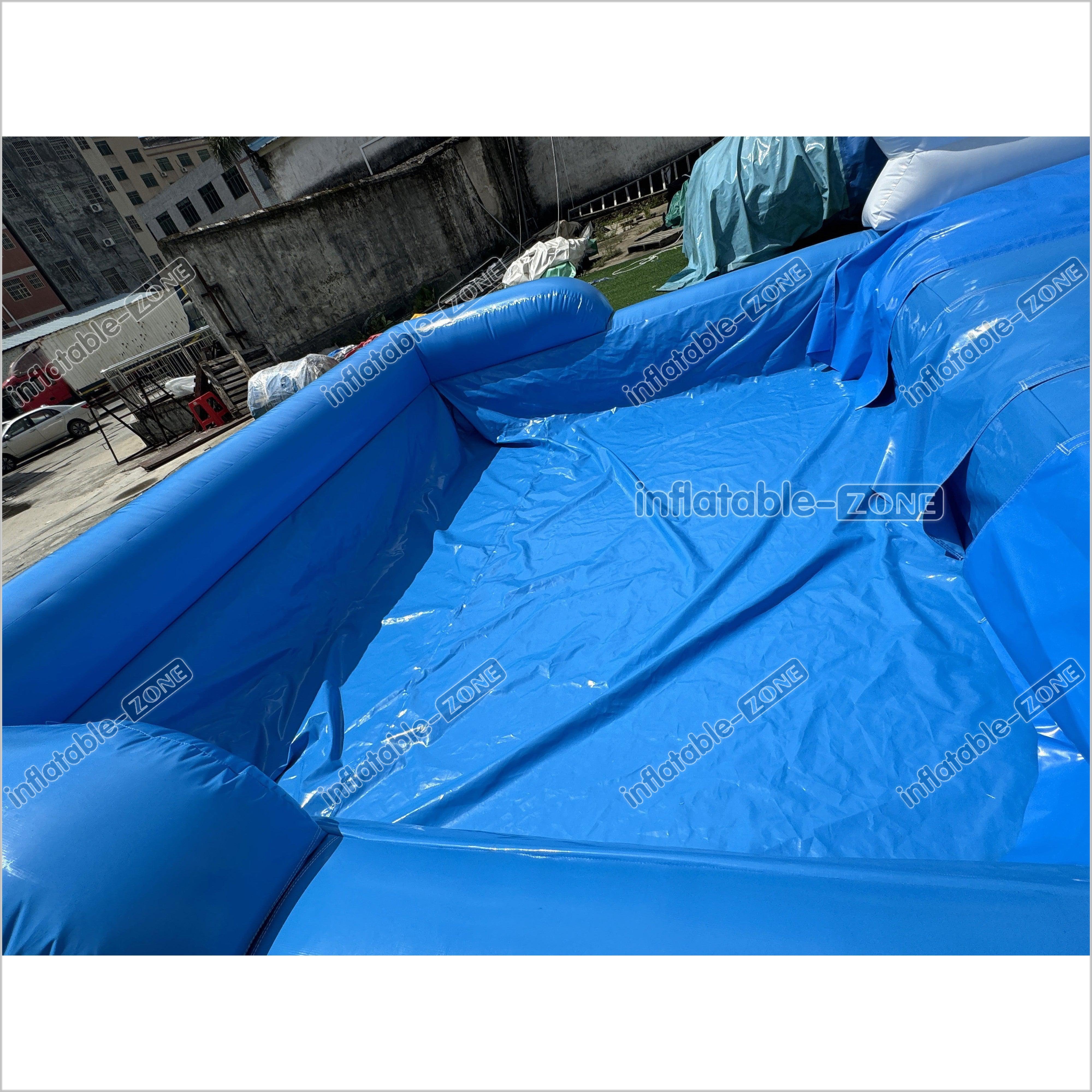 Inflatable Titanic Waterslide Splash Dual Lane Center Climb Best ...