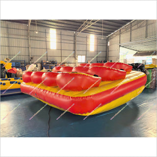 Water Sport Fun Inflatable Towable Tubes 11 Seater Drift Slider Bumper Boat Inflatable Speed Boat