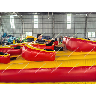 Water Sport Fun Inflatable Towable Tubes 11 Seater Drift Slider Bumper Boat Inflatable Speed Boat