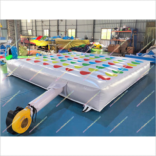 Large Twister Game Inflatable Exercise Equipment Challenge Interactive Sport Mat Inflatable Twister For Sale