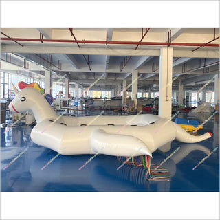 Inflatable Unicorn Boat Lake Water Toys Floating Inflatable Boat Raft Lounge Fun Water Parks Near Me