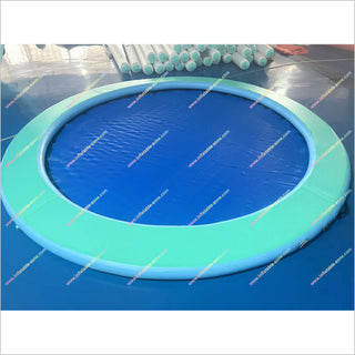Inflatable Water Hammock Floating Dock Round Pool Inflatable Swimming Floating Hammock For Relaxing